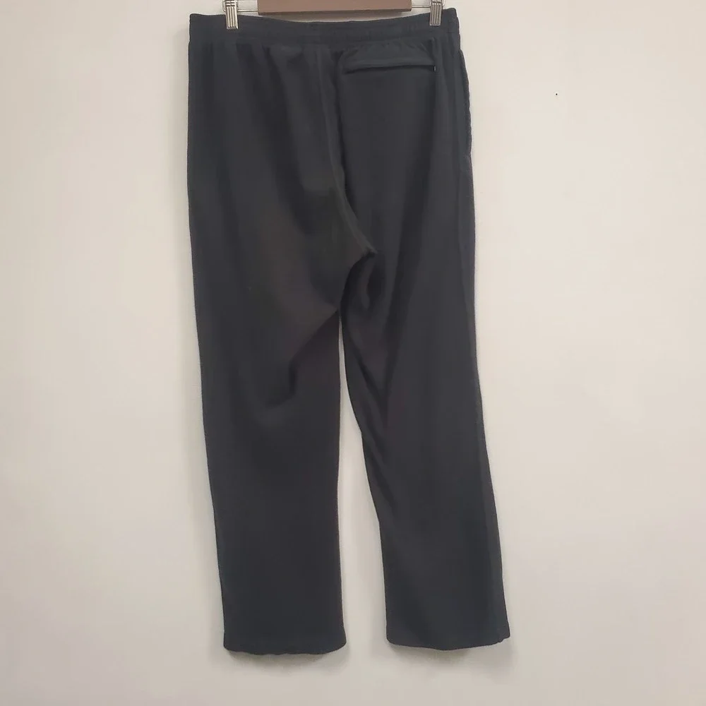 North Face Mens Polartec Fleece Pull On Straight Leg Sweat Pants Size M Black